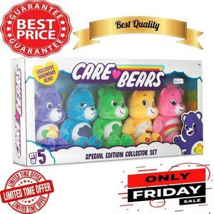 Care Bears Bean Plush Harmony Bear - 5 Pack